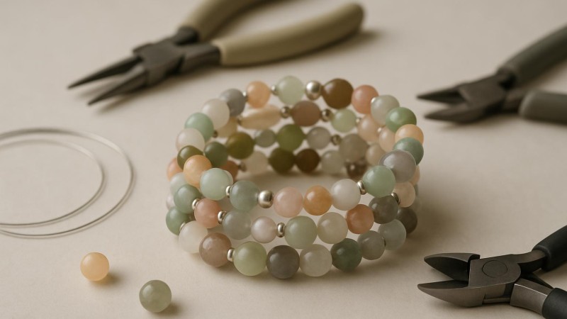 Come Infilare un Bracciale in Filo Memoria - Tutorial Passo dopo Passo