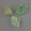 Pendente in fluorite naturale grezzo, diametro da 24×22 mm a 36×28 mm +/-, assortito