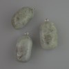 Pendente in labradorite naturale, diametro 35x17 mm+