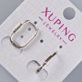 Orecchini Xuping, diametro 16×3 mm +/- rodio