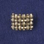 Spilla Accento in metallo dorato scuro 16x22 mm+