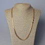Catena Xuping placcata oro 18K, spessore 6,5 mm, lunghezza 59 cm