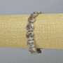 Bracciale in ematite «Albero» argentato