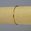 Braccialetto in ematite dorata, elementi rettangolari, diametro 7x2 mm +/-, lunghezza 18 cm +/- elastico