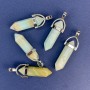 Pendente in amazonite esagonale 40 mm+