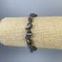 Braccialetto Labradorite granuli 6x4 mm +/-, lunghezza 18 cm +/- elastico