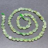 Perline prenite sfaccettate su filo, diametro 7x5 mm+-, lunghezza 41 cm+-