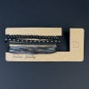 Braccialetto triplo in ecopelle con chiusura regolabile, lunghezza 18-24 cm ± perline da 6 mm ±