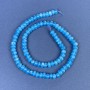 Perline di apatite a rondelle 6×4 mm ± su filo, lunghezza 38 cm+