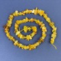 Perline d'ambra granuli 7–10×4 mm, su filo, lunghezza 39 cm+