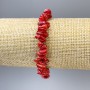 Bracciale granuli di madreperla, diametro 9×2 mm (±), lunghezza 18 cm (±), elastico