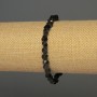 Braccialetto in iolite tagliato a rombi, misura 6×5 mm ±, lunghezza 18 cm ± elastico