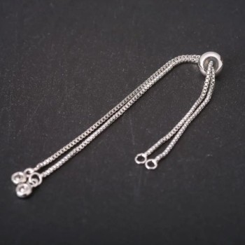 Base per bracciale con slider, lunghezza 22 cm