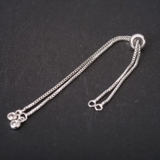 Base per bracciale con slider, lunghezza 22 cm