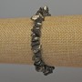 Bracciale in pirite granuli, diametro 7-10×3-7 mm, lunghezza 18 cm, elastico