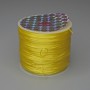 Gomma elastica per hobby, in bobina, colore giallo, lunghezza 30 m +