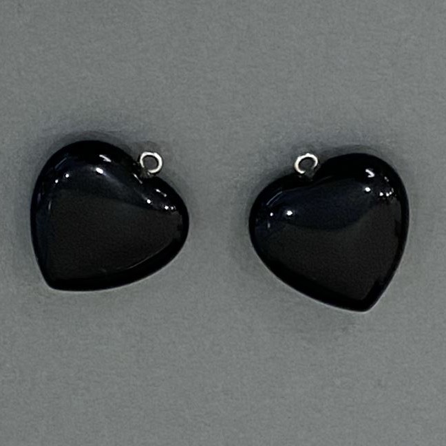 Pendente «Cuore» di agata 25×25×27mm+