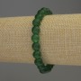 Bracciale crisoprasio sfere lisce, diametro 8 mm ±, lunghezza 18 cm ±, elastico