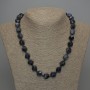 Collana in sodalite naturale