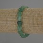 Bracciale in giada a forma di cuore, diametro 10×10 mm, lunghezza 18 cm, elastico