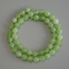 Perline naturali di olivina, sfaccettate a sfera, diametro 8 mm +-, lunghezza 36 cm +-