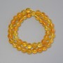 Perline di citrino lisce a palline 8,5 mm su filo