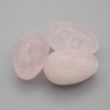 Uovo souvenir in pietra naturale quarzo rosa, diametro 30×20± mm