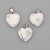 Pendente Cuore in Caolinite 15×15×23 mm+