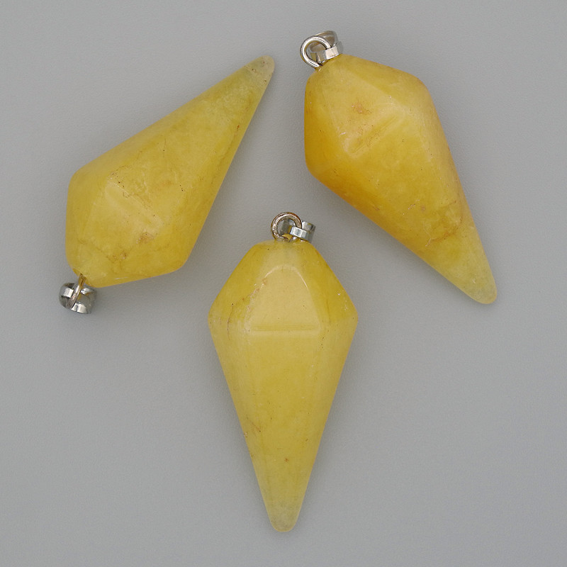 Pendente «Pendolo» Citrino 38×28×14 mm+