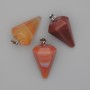 Ciondolo «Pendolo» in corniola 28×20×14 mm+