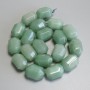 Perle di giada sfaccettate, diametro 20×14 mm ± su filo, lunghezza 40 cm+