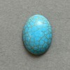 Fornitura cabochon turchese 18×13 mm ± prezzo per 1 pezzo