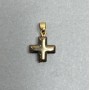 Pendente in ematite a forma di croce 19x12 mm+