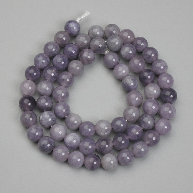 Perline di iolite a sfera, diametro 6 mm ±, lunghezza 38 cm ±