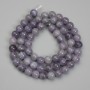 Perline di iolite a sfera, diametro 6 mm ±, lunghezza 38 cm ±