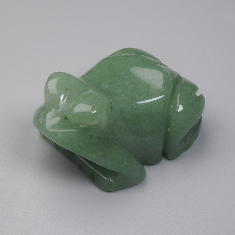 Statua-souvenir Rana in giada 55×30×40 mm+