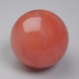 Sfera ornamentale in calcedonio, diametro 40 mm+