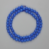 Perline di apatite, sfere lisce, diametro 6 mm ±, lunghezza 38 cm ±, su filo