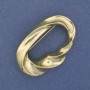 Spilla Accento metallo dorato 50×33 mm+