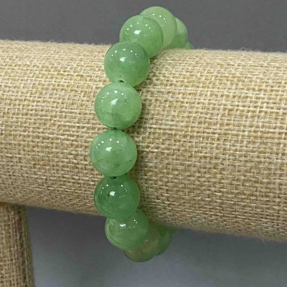 Bracciale in onice sfere lisce, diametro 12 mm ±, lunghezza 18 cm ±, elastico