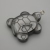 Pendente in ematite a forma di tartaruga 40×30 mm+