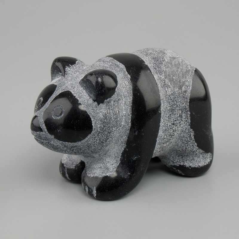 Statua-souvenir Panda in agata 50×30×25 mm+