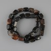 Saldi! Perline di Agata barretta 12-15×8, 5-9 mm ±, lunghezza del filo circa 38 cm ±, su filo