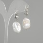 Orecchini barocchi con perle 18×15 mm, lunghezza 40 mm ±