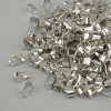 Minuteria Supporto per ciondolo (porta-ciondolo), diametro 2,5mm+-, lunghezza 7mm+- colore metallo argento conf. 17gr +