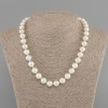 Collana di perle Maiorca pallina liscia 10mm+-, lunghezza 45cm+- con chiusura