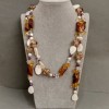 Trasformabile collana-cintura Assortimento di pietre, lunghezza 110 cm+