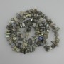 Perline di Labradorite a granuli, diametro 7-18×3-8 mm ±, lunghezza 78 cm ±