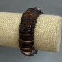 Braccialetto in madreperla, lunghezza 18 cm ± elastico