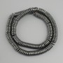 Perline di ematite rondelle, diametro 6×2 mm ±, lunghezza circa 40 cm ±